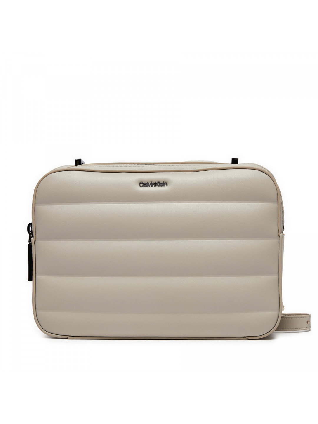 Kabelka Calvin Klein Line Quilt Camera Bag K60K612114 Šedá